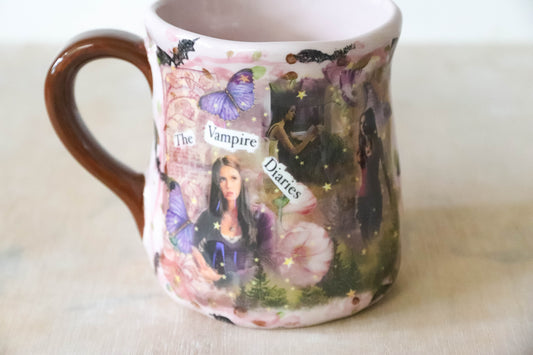 Elena Pink TVD Tulip Mug