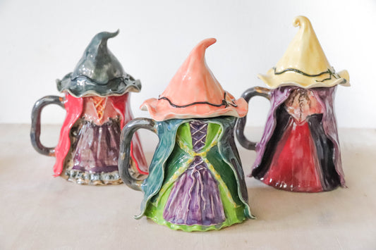 Hocus Pocus Sisters Stoneware Set