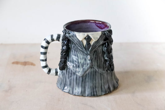 Wednesday Adams Stoneware Pot