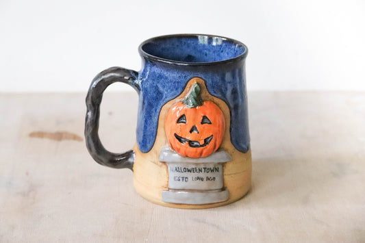 Halloweentown Stoneware Pot