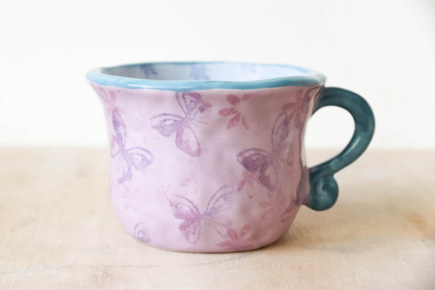 Purple Blue No Ordinary Girl Mug