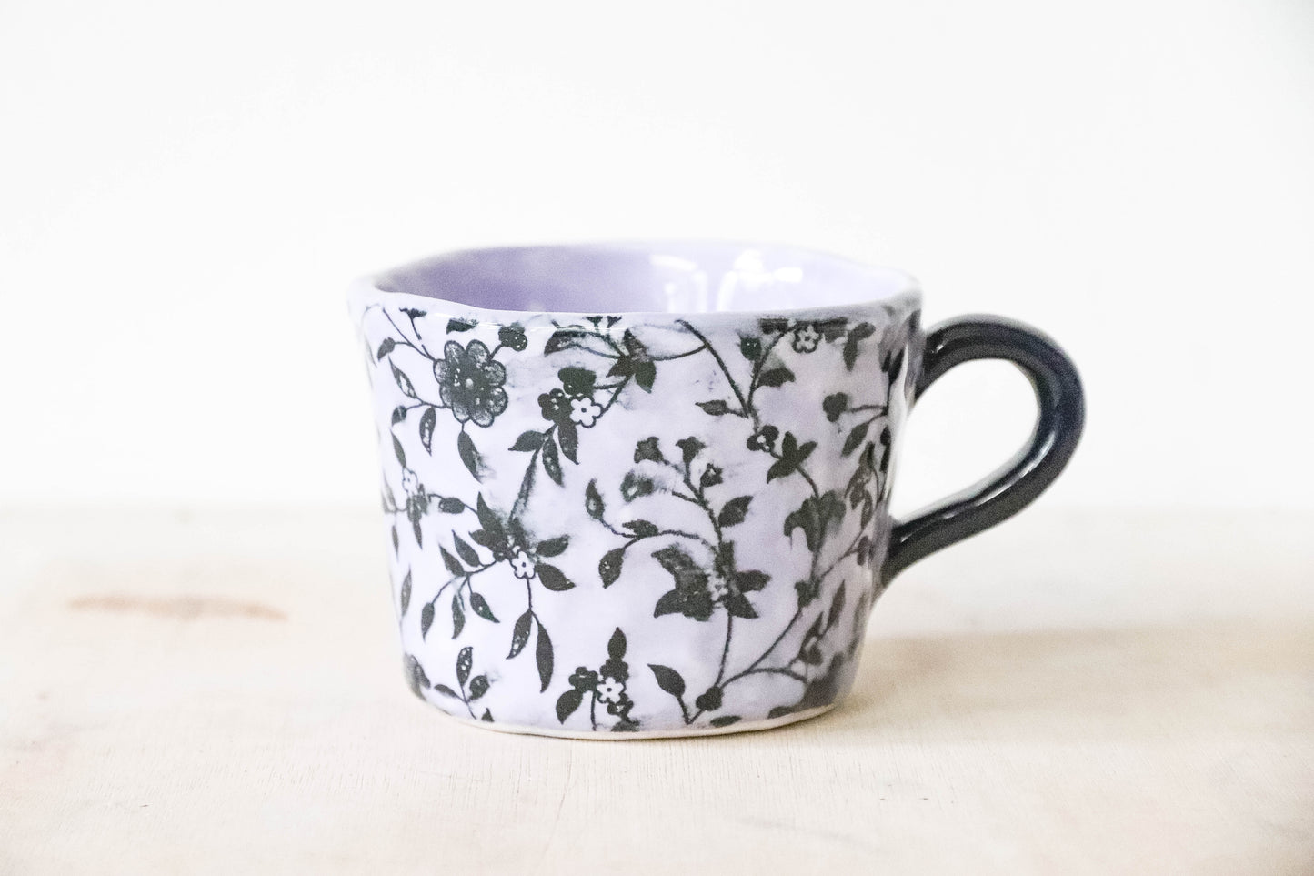 Floral Ghost Pot