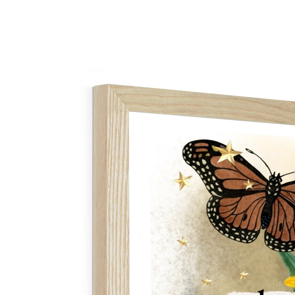 Loca Framed Print