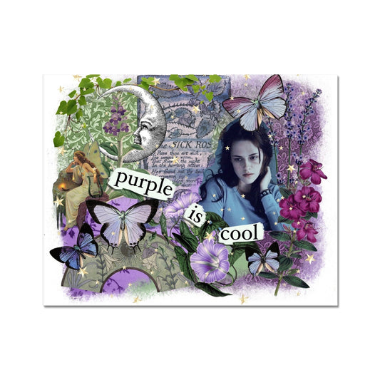 Purple is Cool Fine Art Print