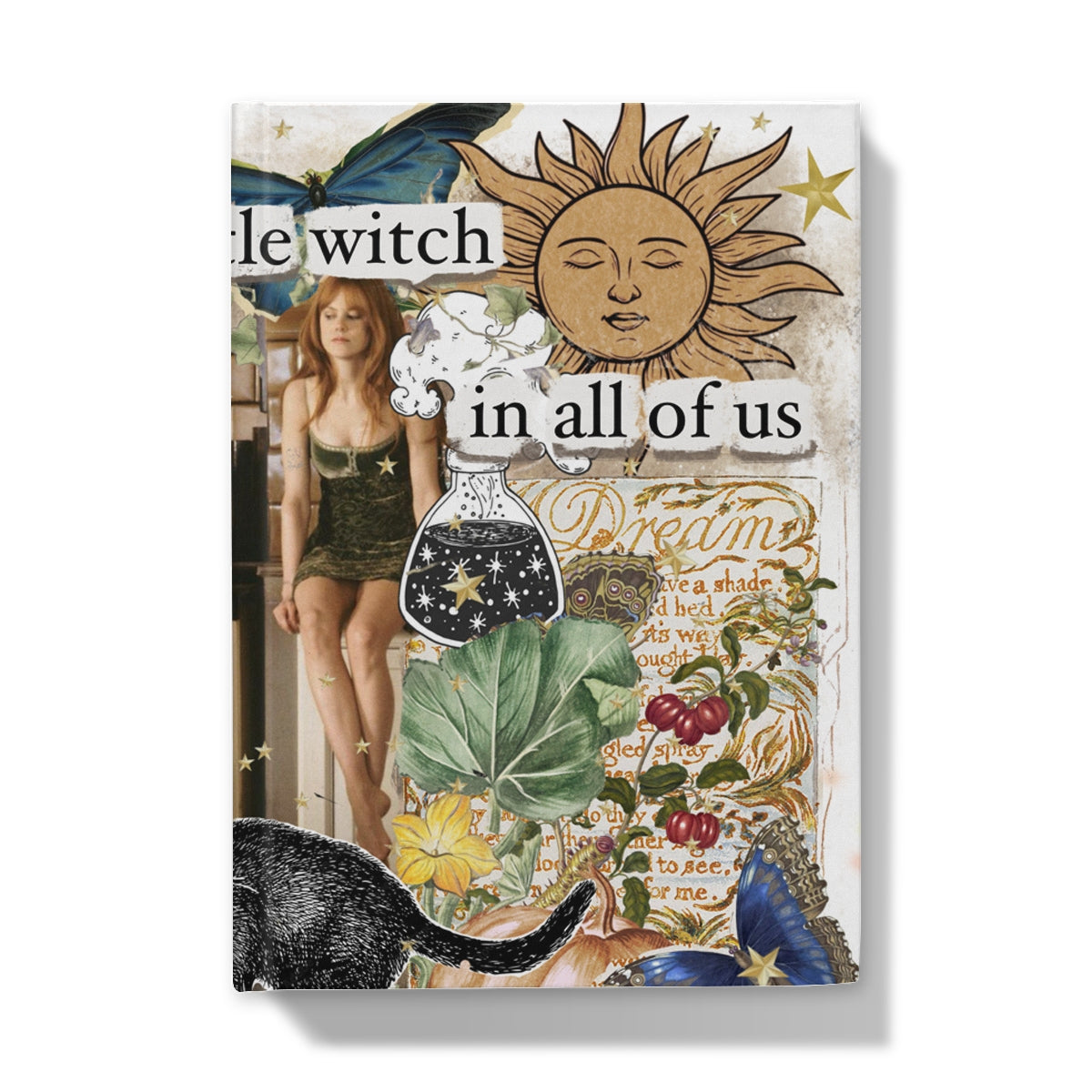 Little witch in all of us  Hardback Journal