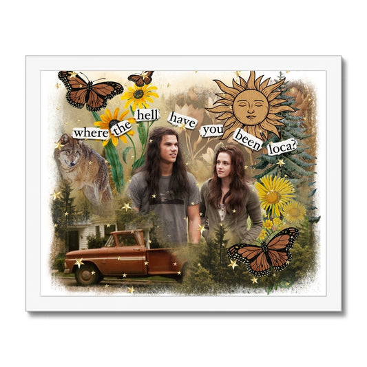Loca Framed Print