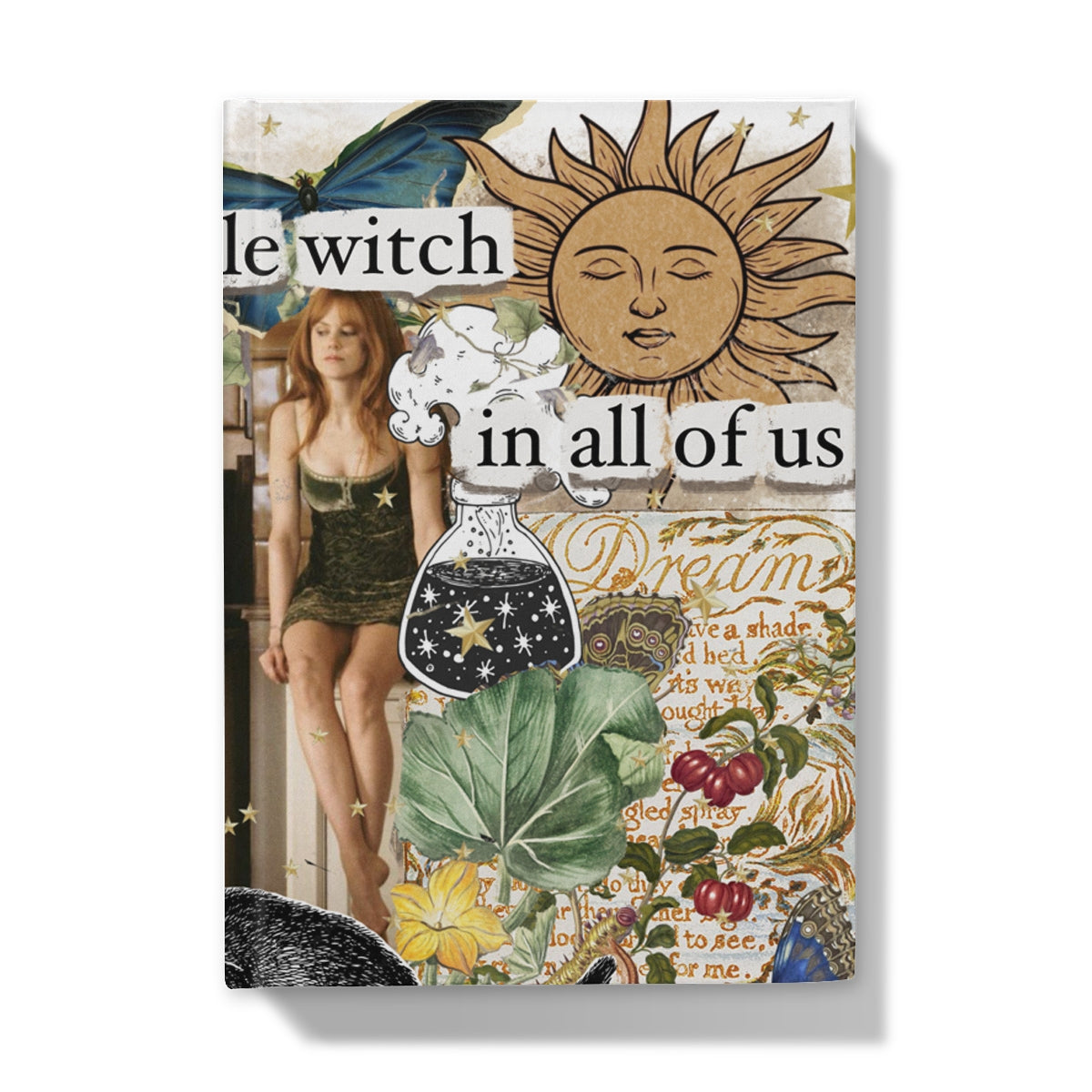 Little witch in all of us  Hardback Journal