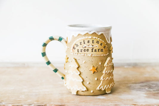Christmas Tree Farm Gingerbread Mug