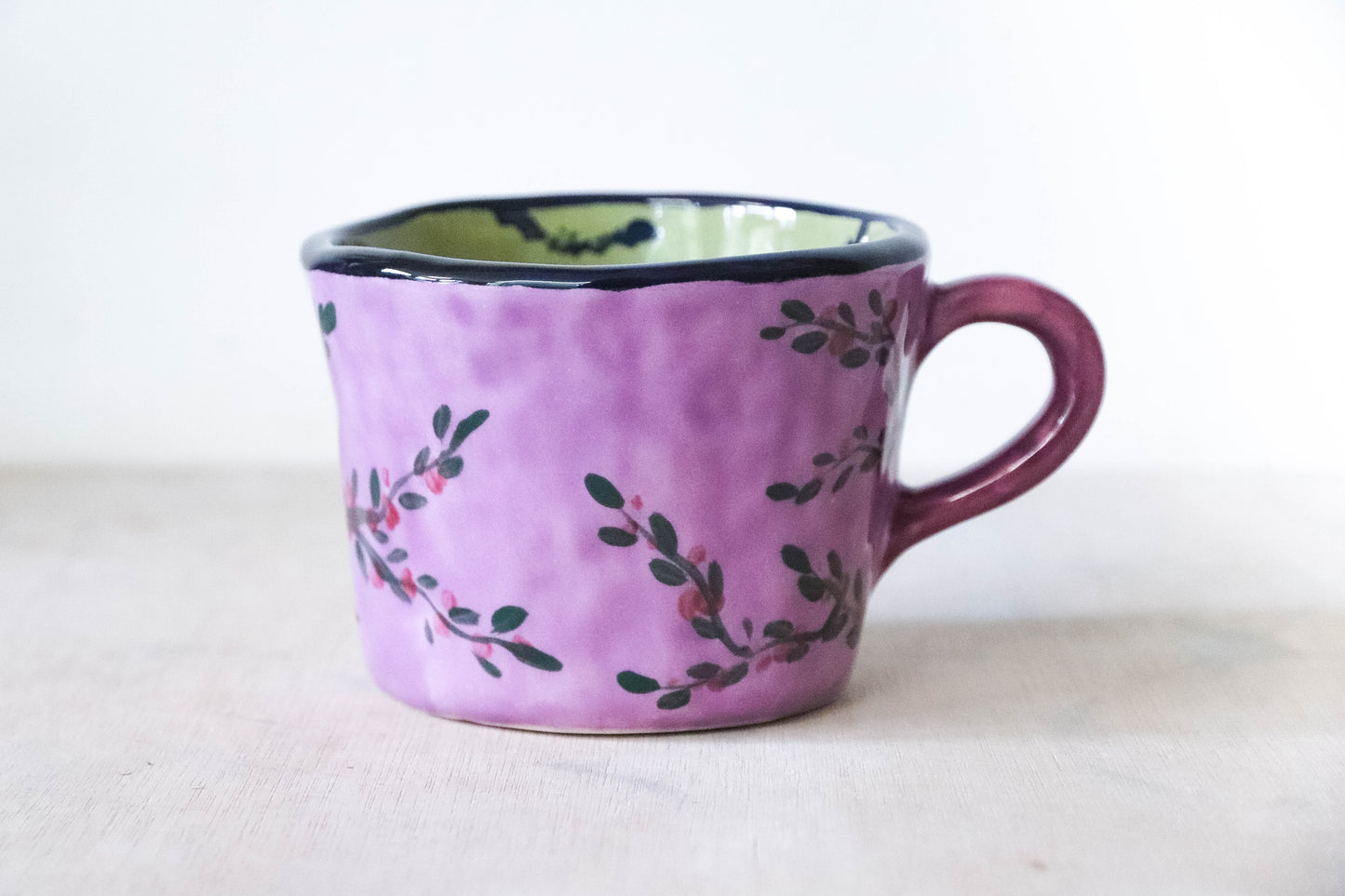 Buffy Floral Bat Mug