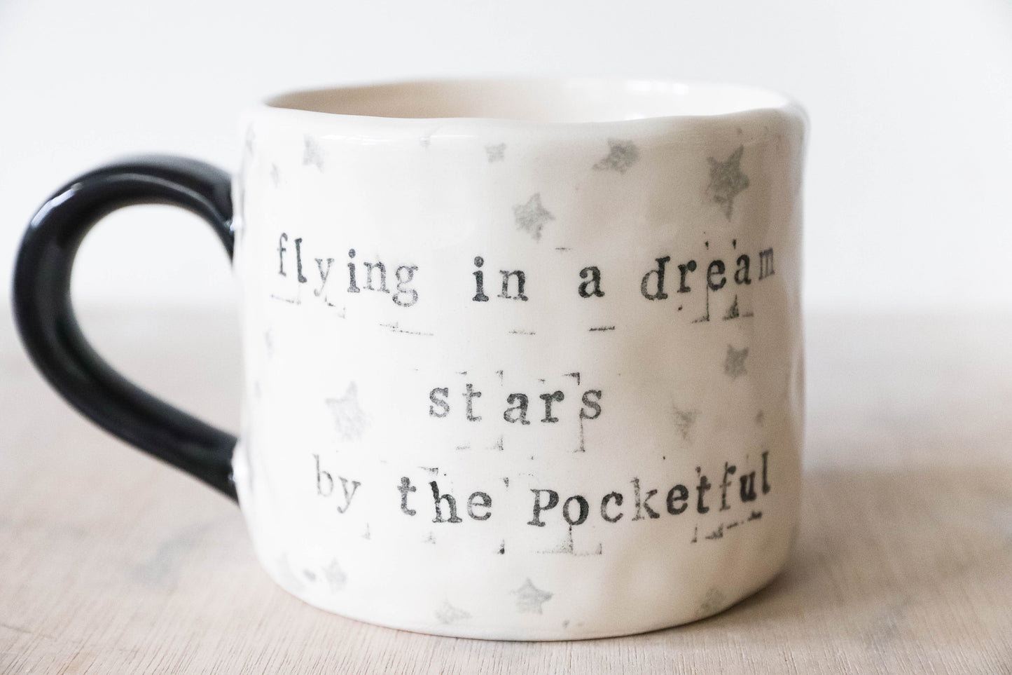 Snow on The Beach Mug Medium