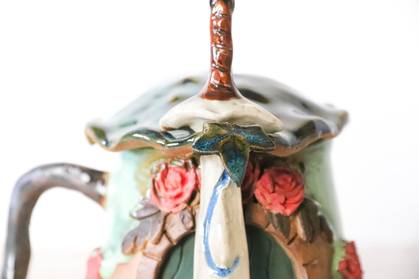 Rose Garden Hobbit House Stoneware Mug