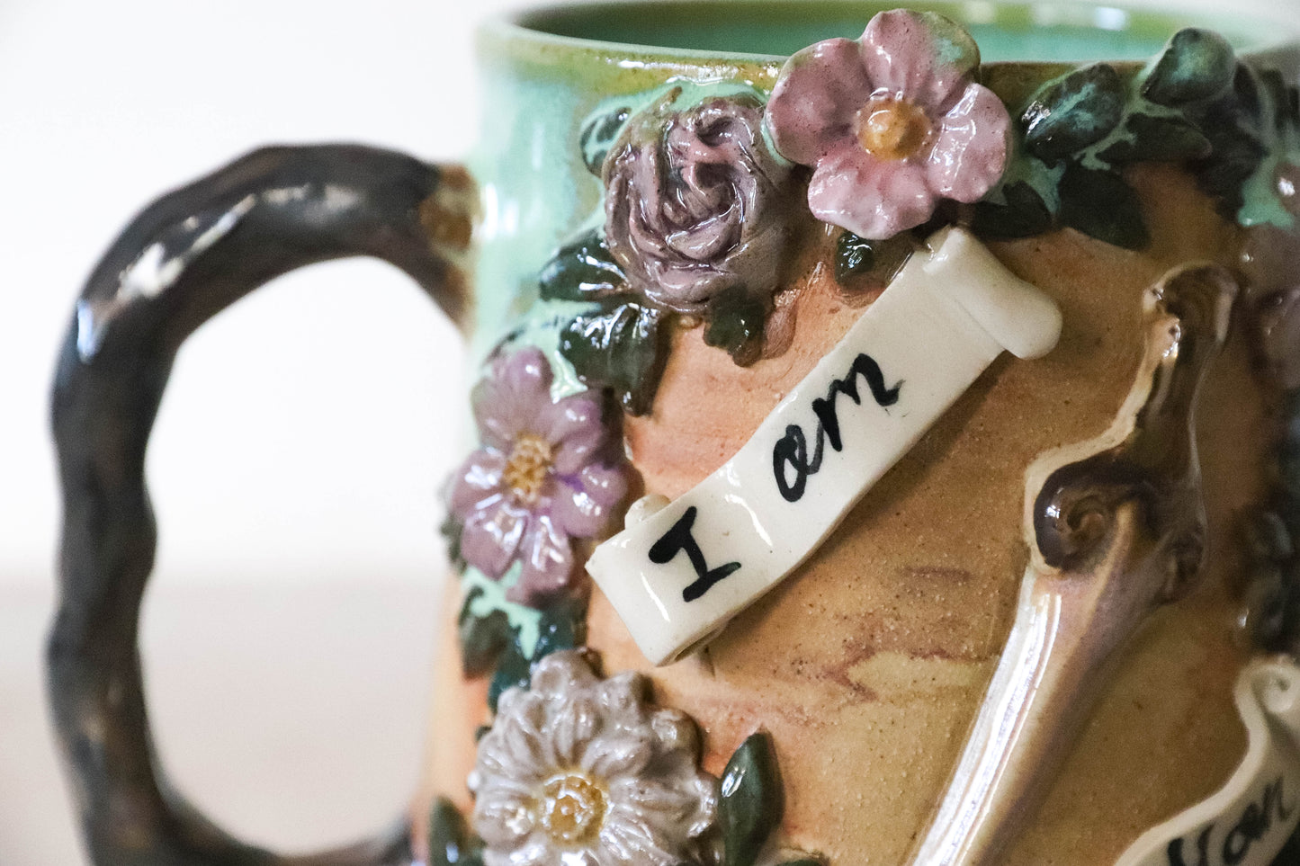 I am No Man Stoneware Mug