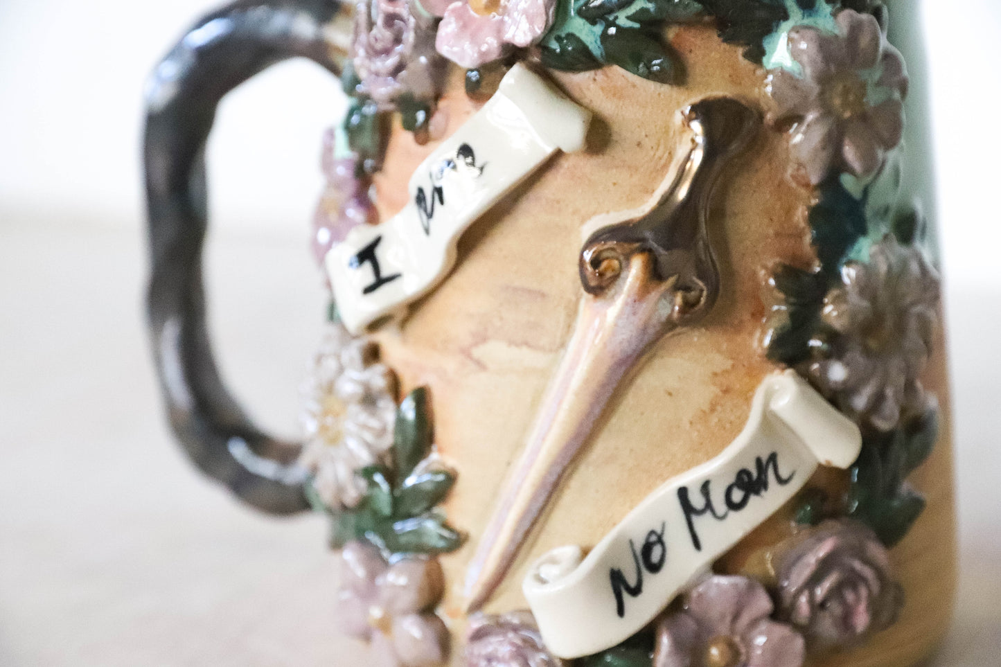 I am No Man Stoneware Mug