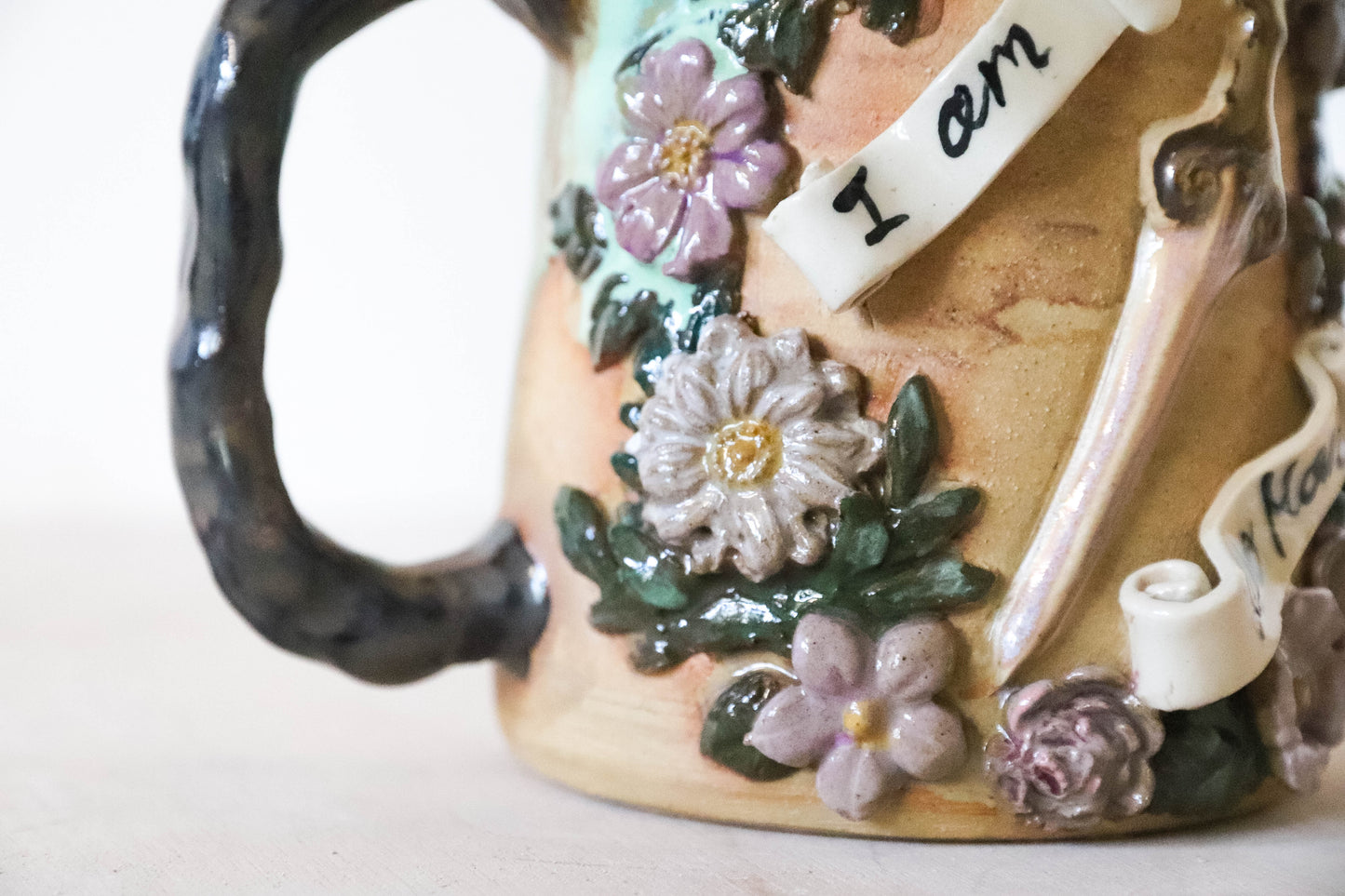 I am No Man Stoneware Mug