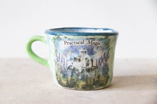Blue Practical Magic House Mug