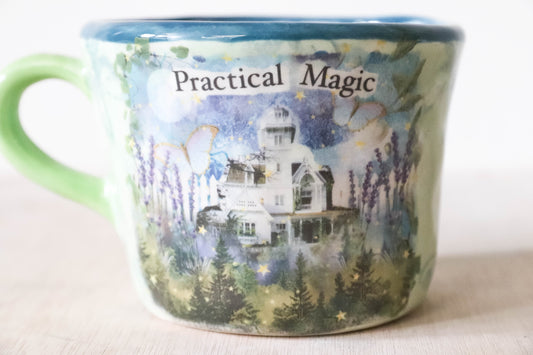 Blue Practical Magic House Mug