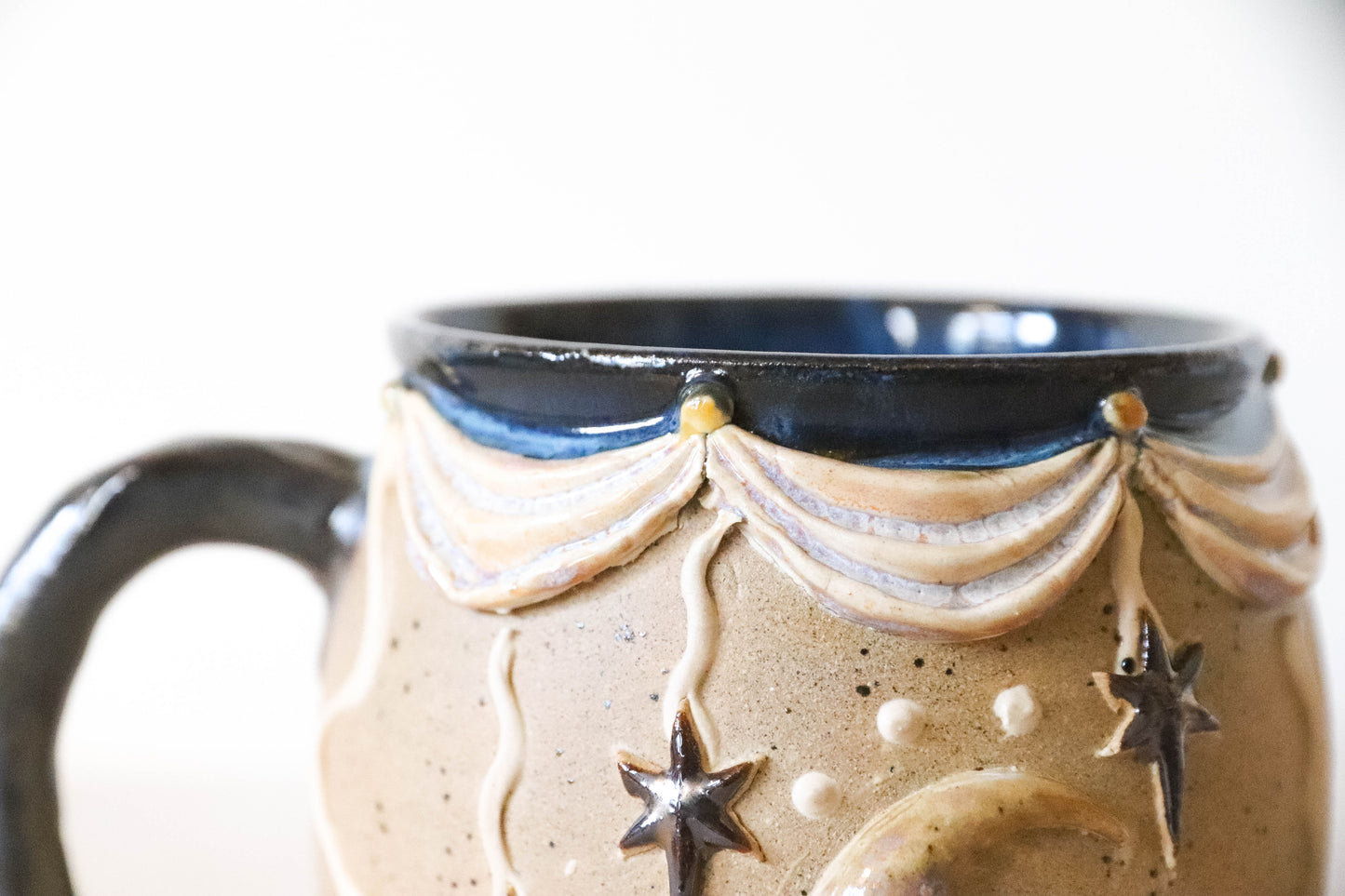 Whimsigoth Moon Small Stoneware Mug