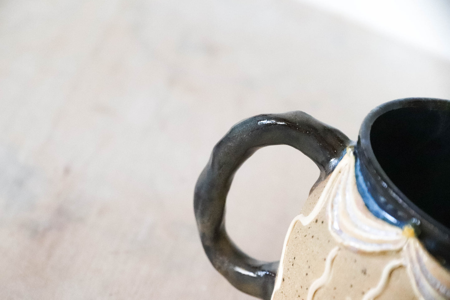 Whimsigoth Moon Small Stoneware Mug