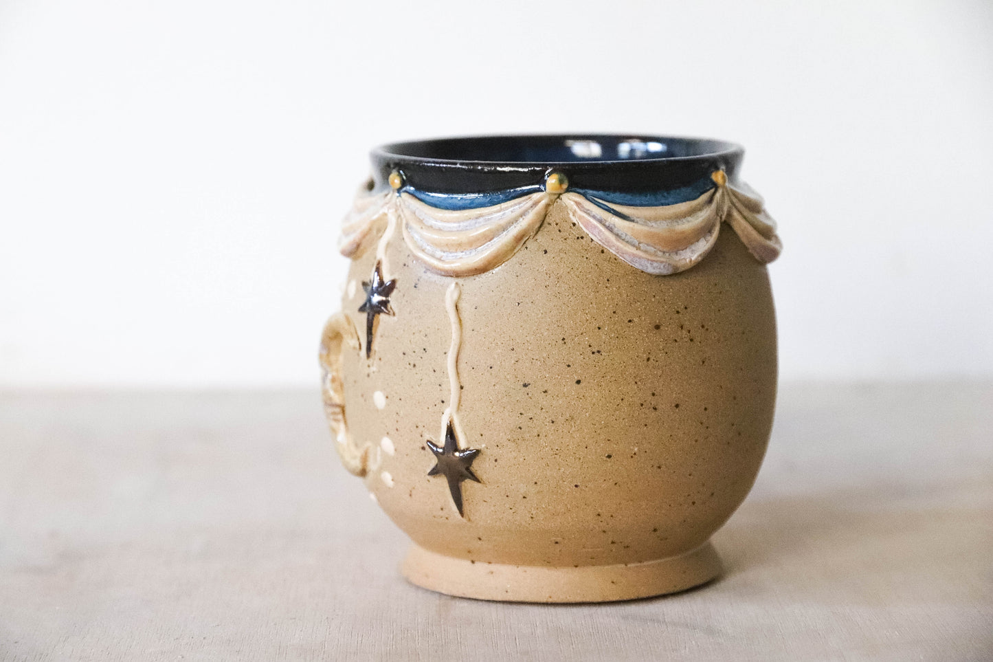 Whimsigoth Moon Small Stoneware Mug