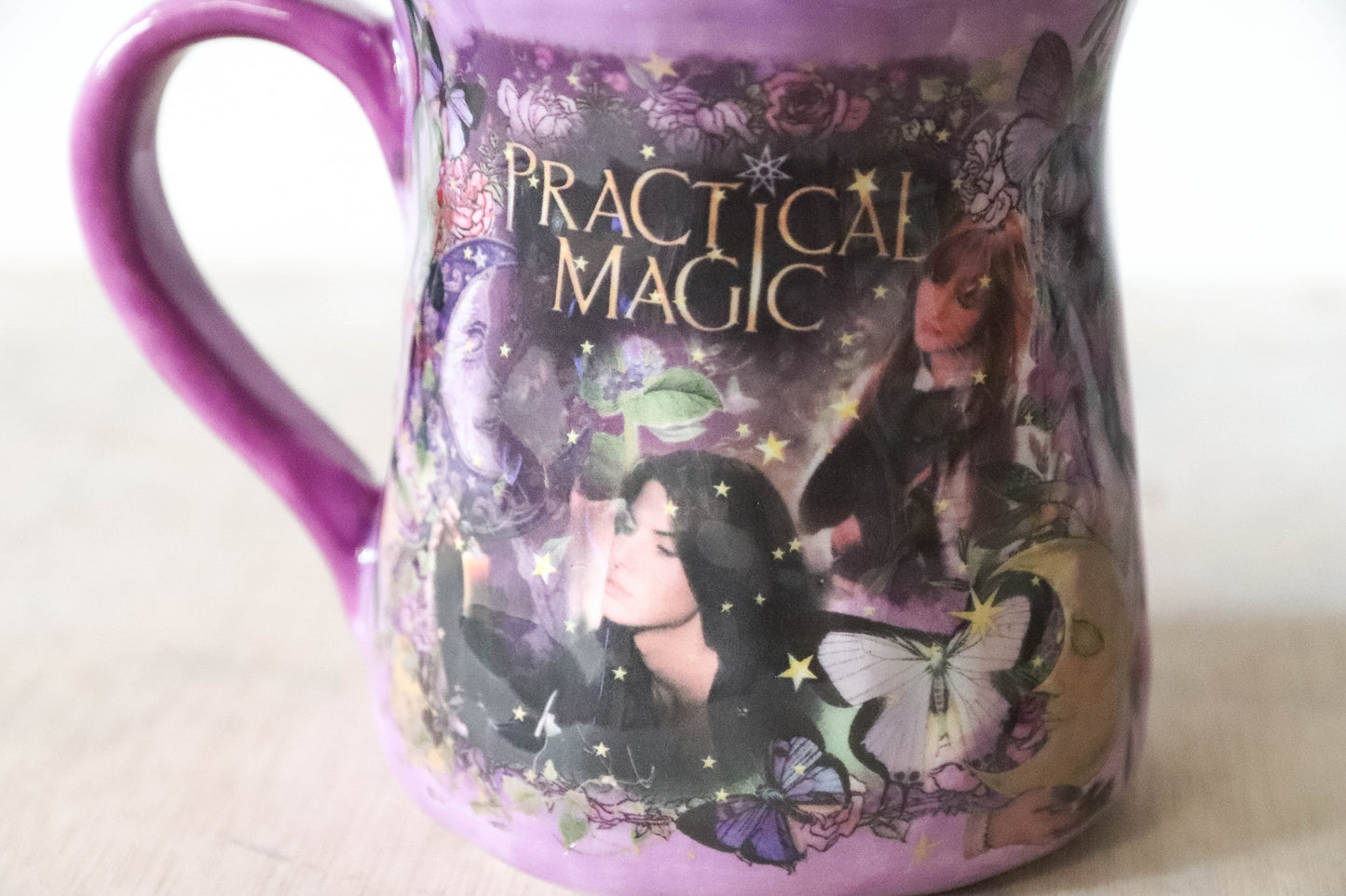 Practical Magic Floral Tulip Mug