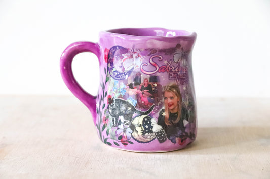 Sabrina Floral Tulip Mug