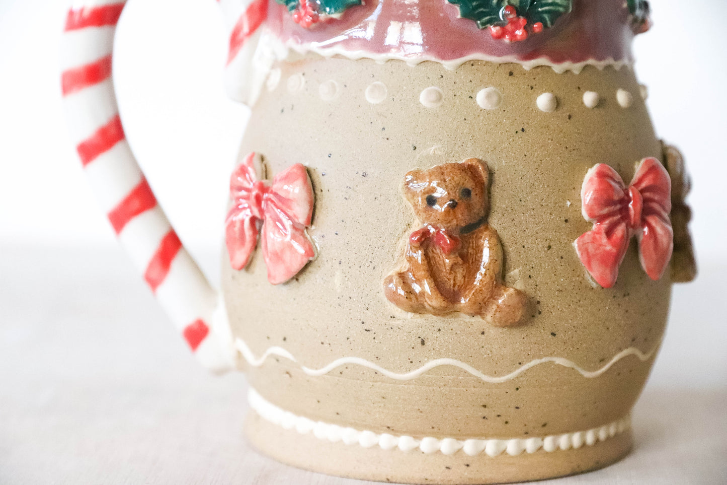 Christmas Teddy Bears Stoneware Mug