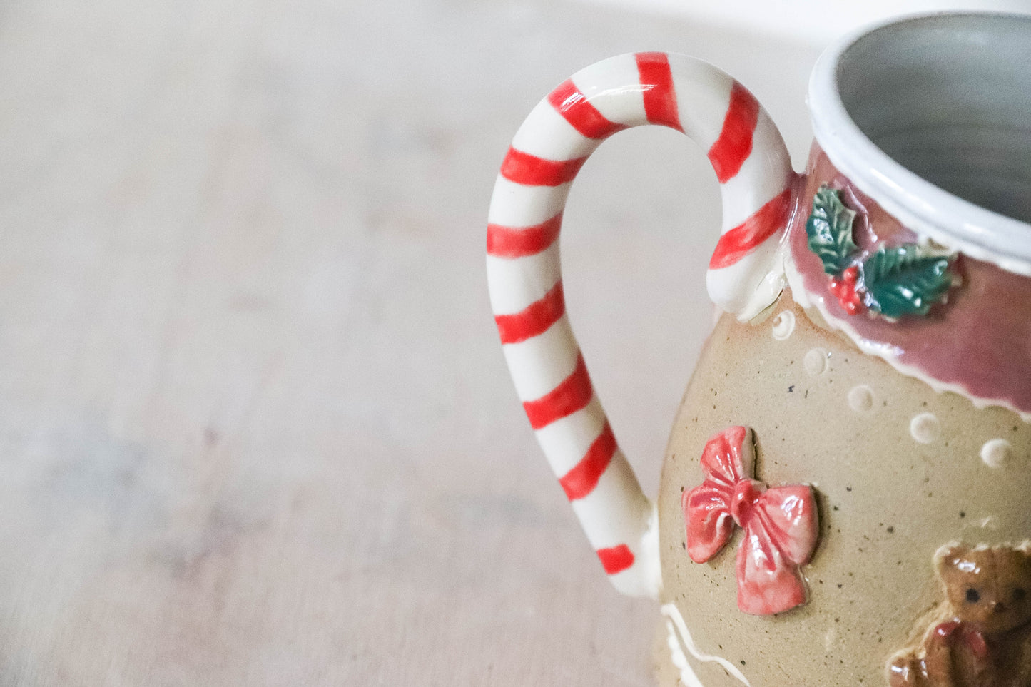 Christmas Teddy Bears Stoneware Mug