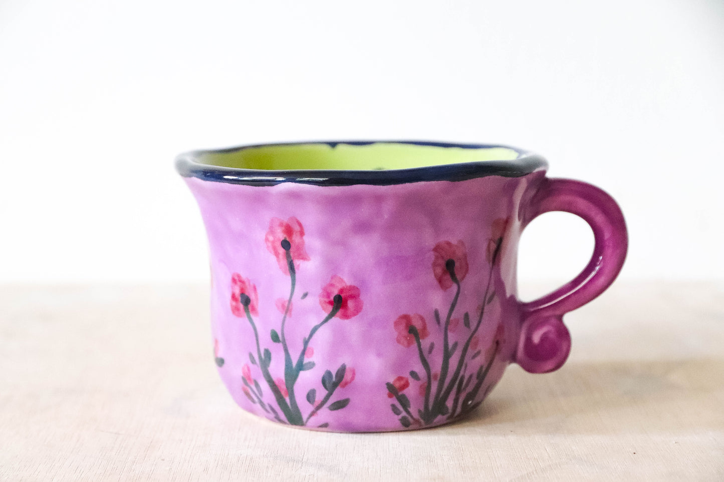 Green Purple Buffy Mug