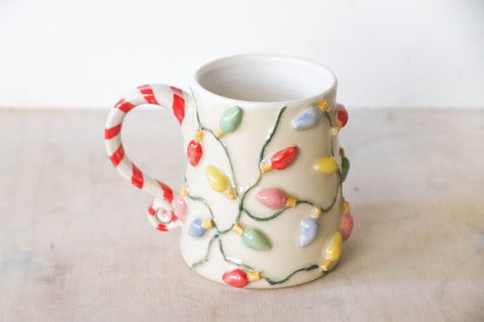Fairy Lights Stoneware Mug 1
