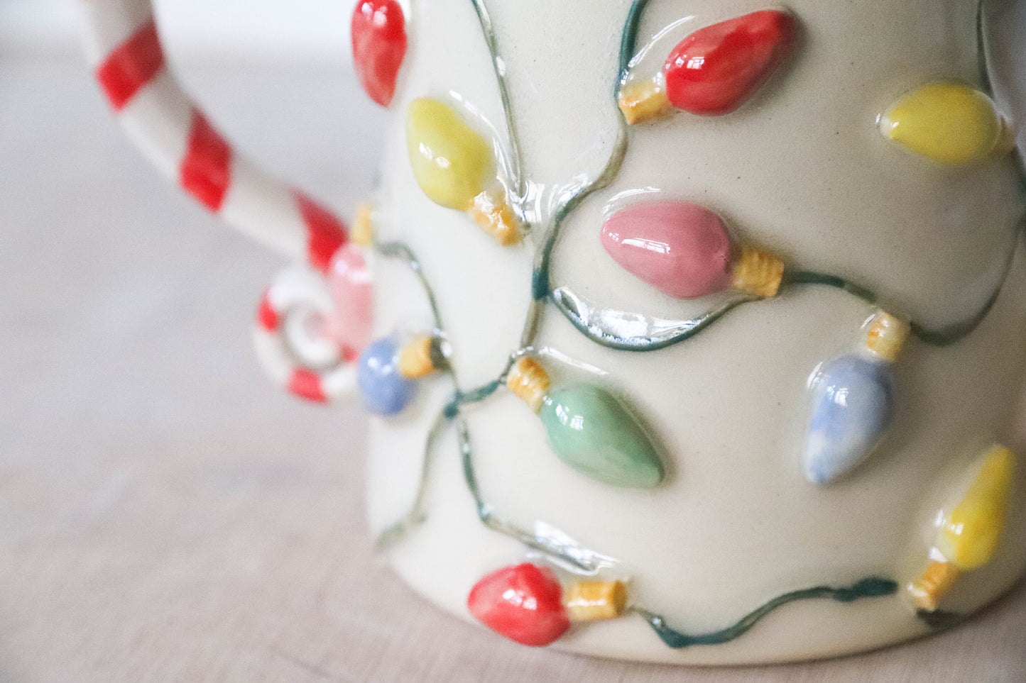 Fairy Lights Stoneware Mug 1