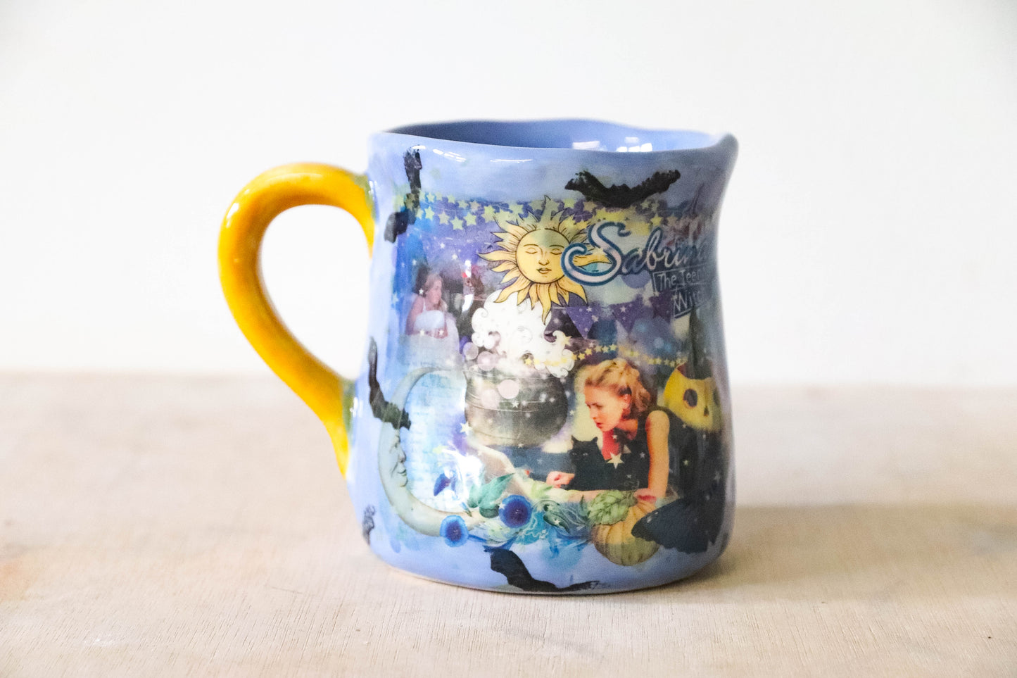 Blue Sabrina Tulip Mug
