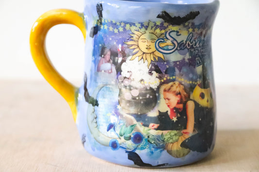 Blue Sabrina Tulip Mug