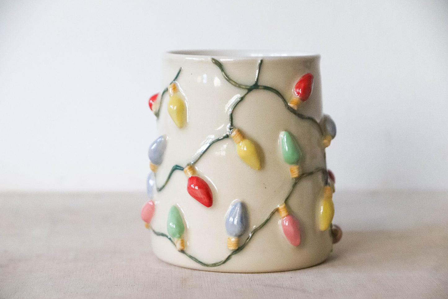 Fairy Lights Stoneware Mug 2