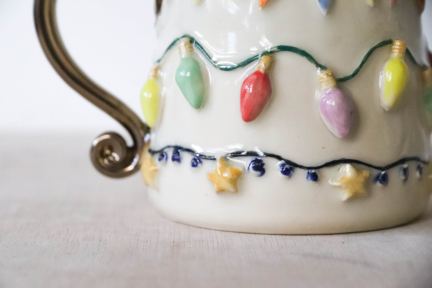 Carnival Lights Stoneware Mug