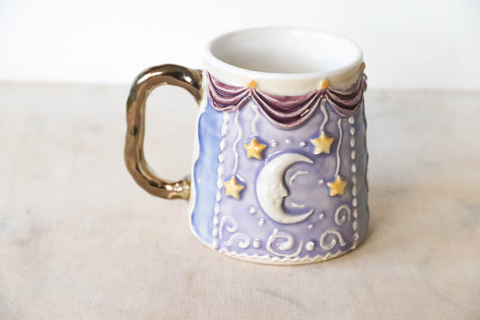 Celestial Carnival Stoneware Mug
