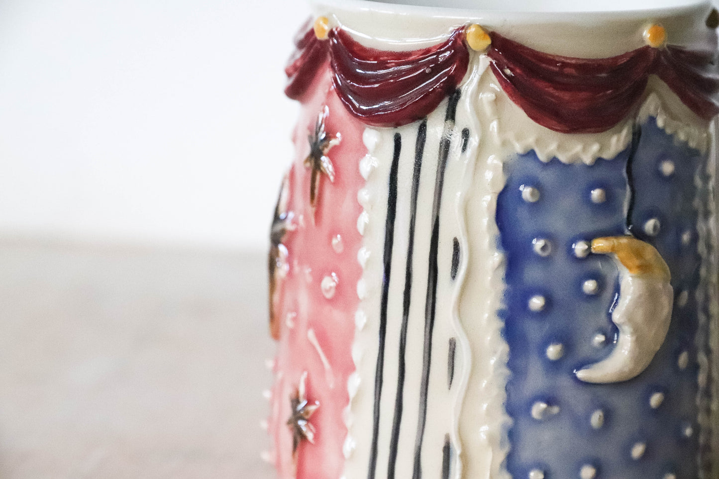 Carnival Curtains Ballerina Stoneware Mug