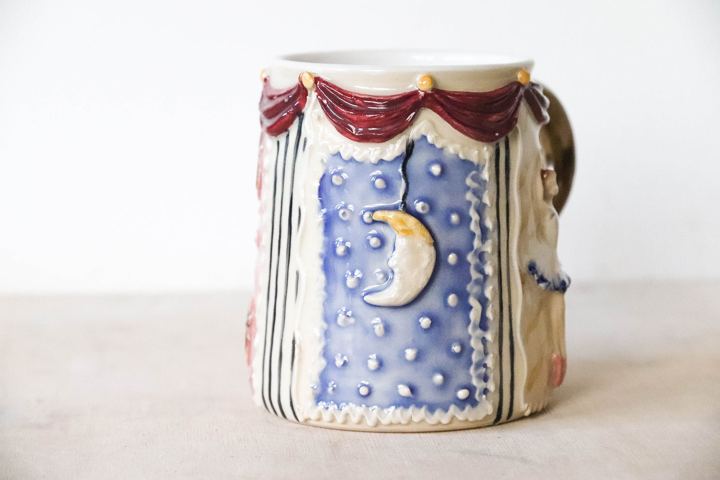 Carnival Curtains Ballerina Stoneware Mug