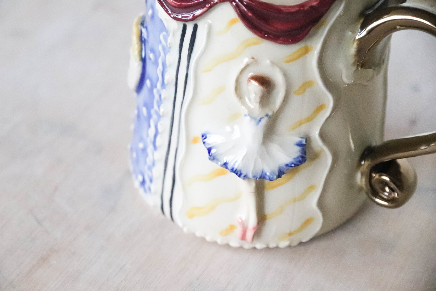 Carnival Curtains Ballerina Stoneware Mug
