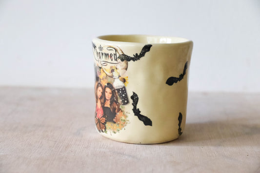 Cream Charmed Small Mug