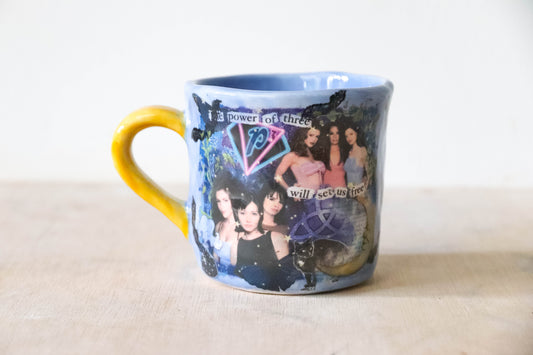 Blue Charmed Small Mug