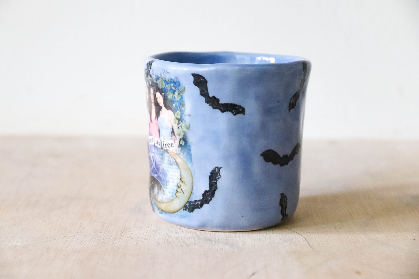 Blue Charmed Small Mug