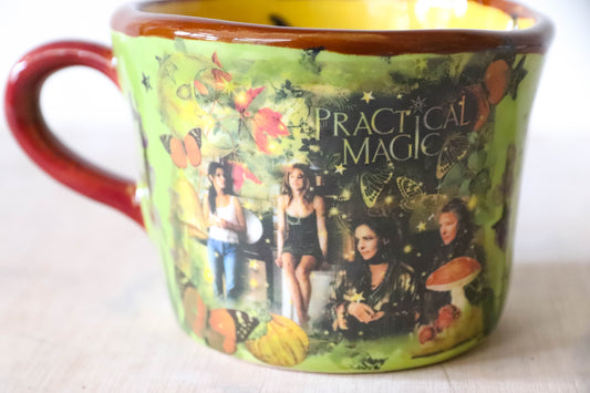 Gold Green Practical Magic Mug