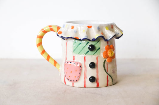 Clown Outfit Stoneware Mug