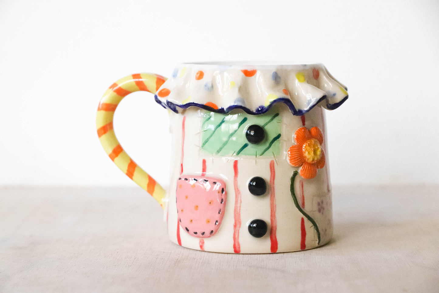 Clown Outfit Stoneware Mug