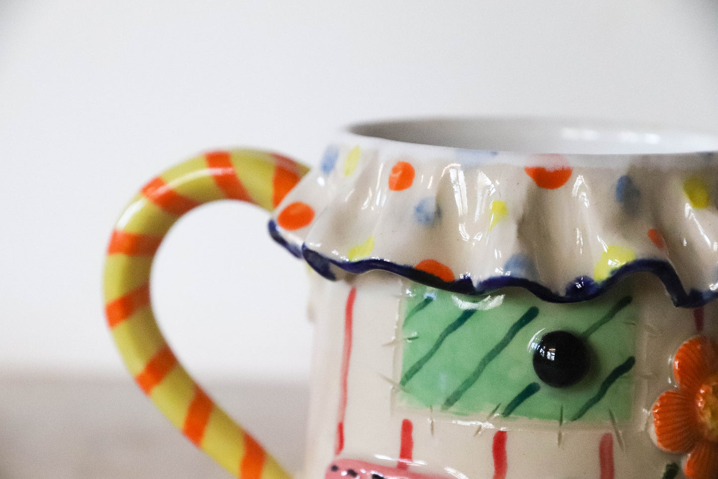 Clown Outfit Stoneware Mug