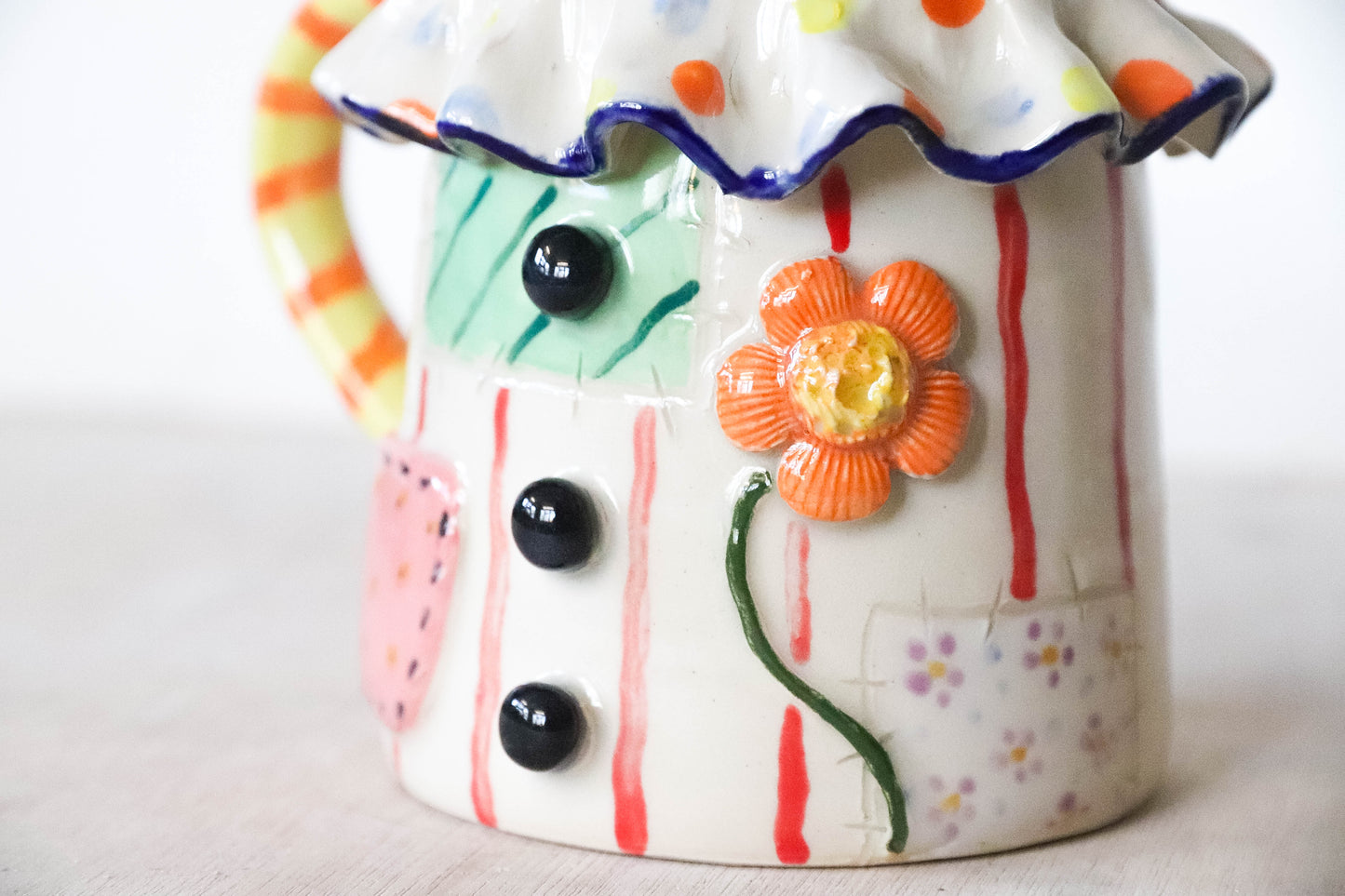 Clown Outfit Stoneware Mug