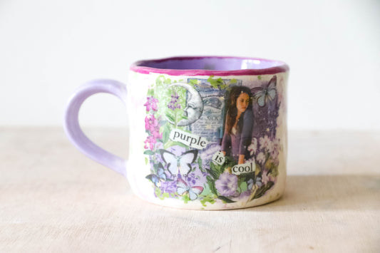 Purple is Cool Mug Medium