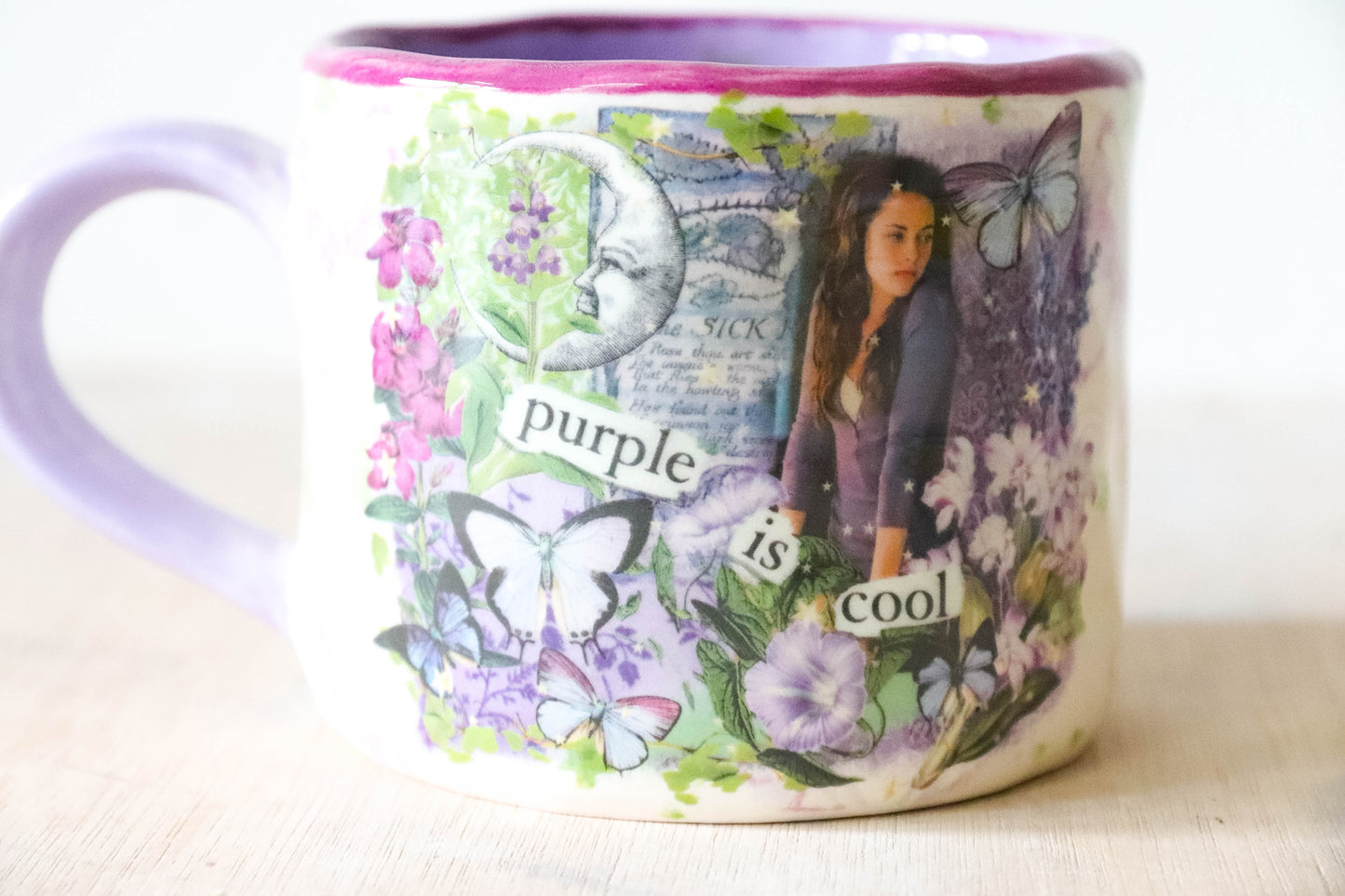 Purple is Cool Mug Medium