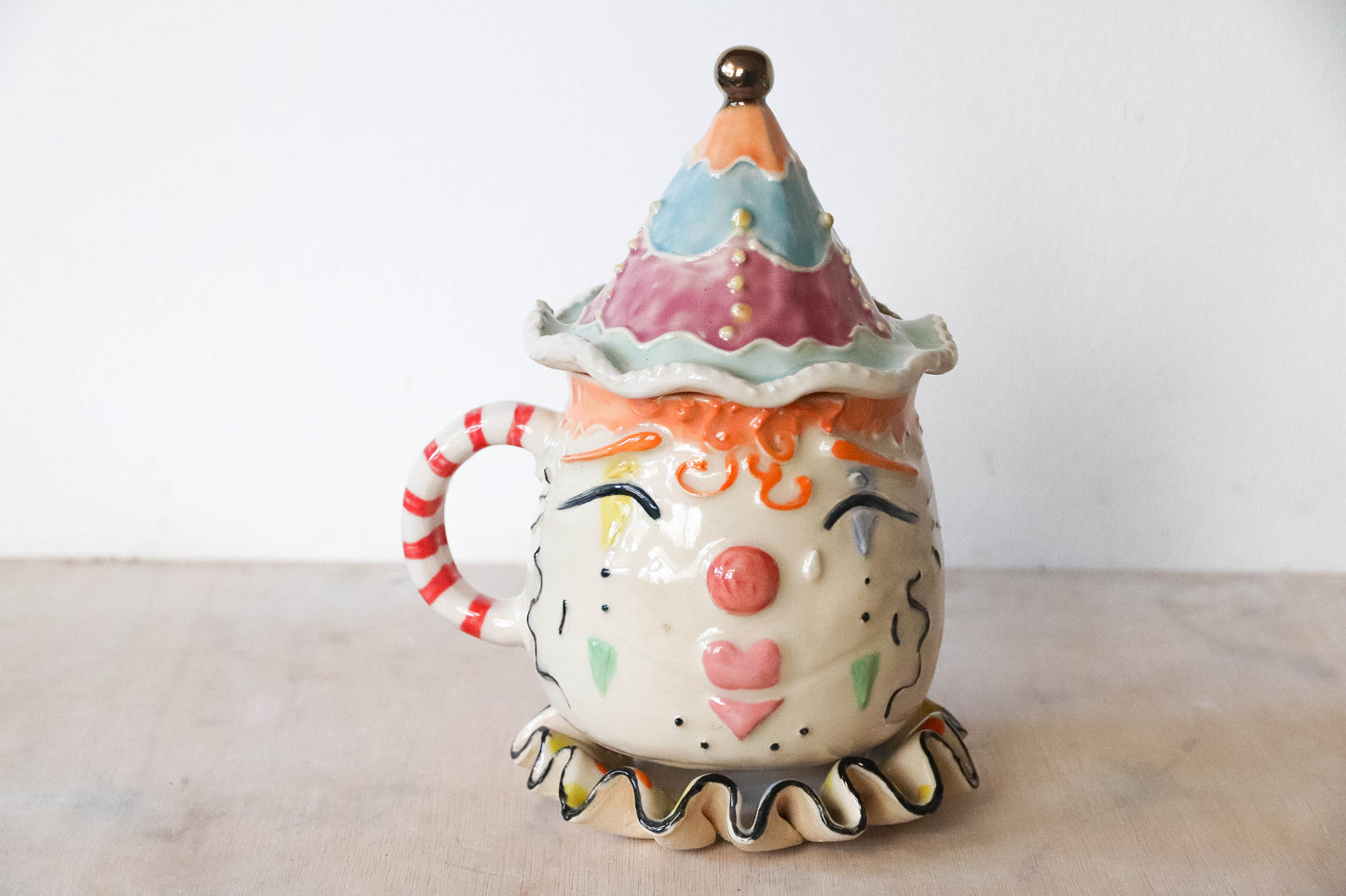 Clown Stoneware Mug