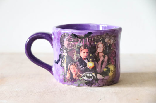 Dark Purple Buffy Mug Large